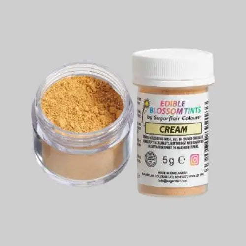 45 leuchtende Sugarflair Blossom Tint Dust - Puderfarben - Cream - Lebensmittelfarben Sugar Sweet Kitchen