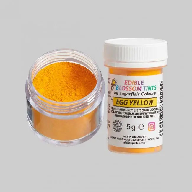 45 leuchtende Sugarflair Blossom Tint Dust - Puderfarben - Egg Yellow - Lebensmittelfarben Sugar Sweet Kitchen