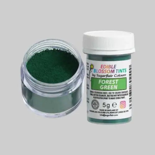 45 leuchtende Sugarflair Blossom Tint Dust - Puderfarben - Forest Green - Lebensmittelfarben Sugar Sweet Kitchen