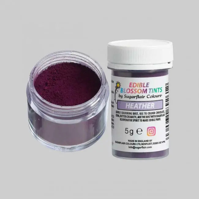 45 leuchtende Sugarflair Blossom Tint Dust - Puderfarben - Heather - Lebensmittelfarben Sugar Sweet Kitchen