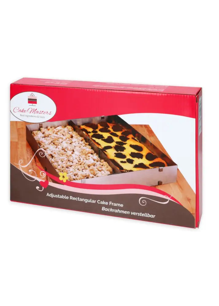 Cake-Masters Backrahmen für 2 Kuchen / 5cm hoch - Sugar Sweet Kitchen
