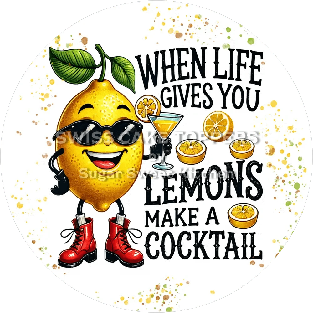 Charmanter-Tortenaufleger19 - personalisierbar - Fondant- Torten- & Cupcakeaufleger Sugar Sweet Kitchen