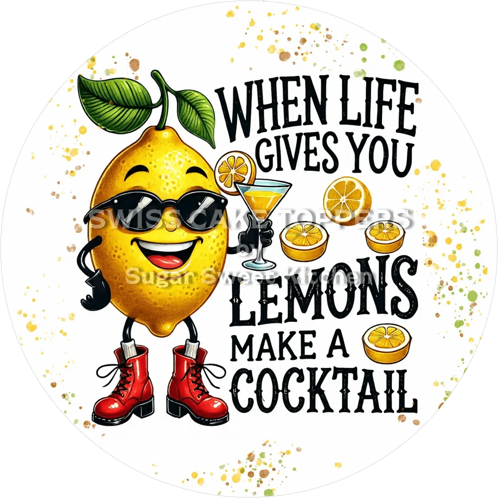 Charmanter-Tortenaufleger19 - personalisierbar - Fondant- Torten- & Cupcakeaufleger Sugar Sweet Kitchen