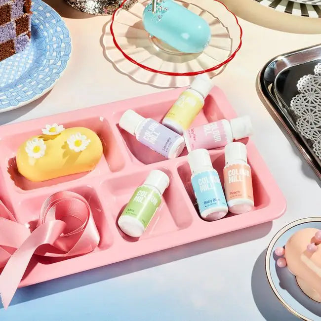 Colour Mill Ölmischung Pastell Set/6 - Lebensmittelfarben Sugar Sweet Kitchen