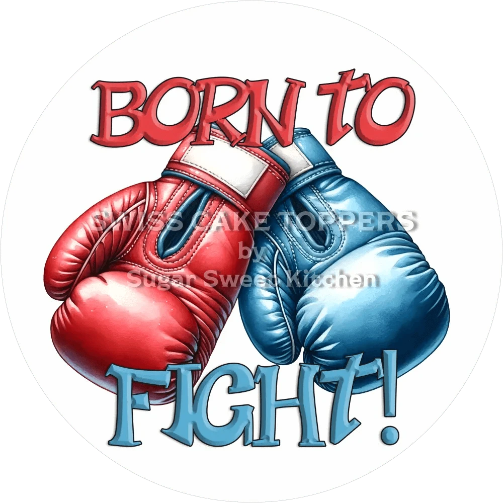 Einmaliger Box-Tortenaufleger2 - personalisierbar - Fondant- Torten- & Cupcakeaufleger Sugar Sweet Kitchen