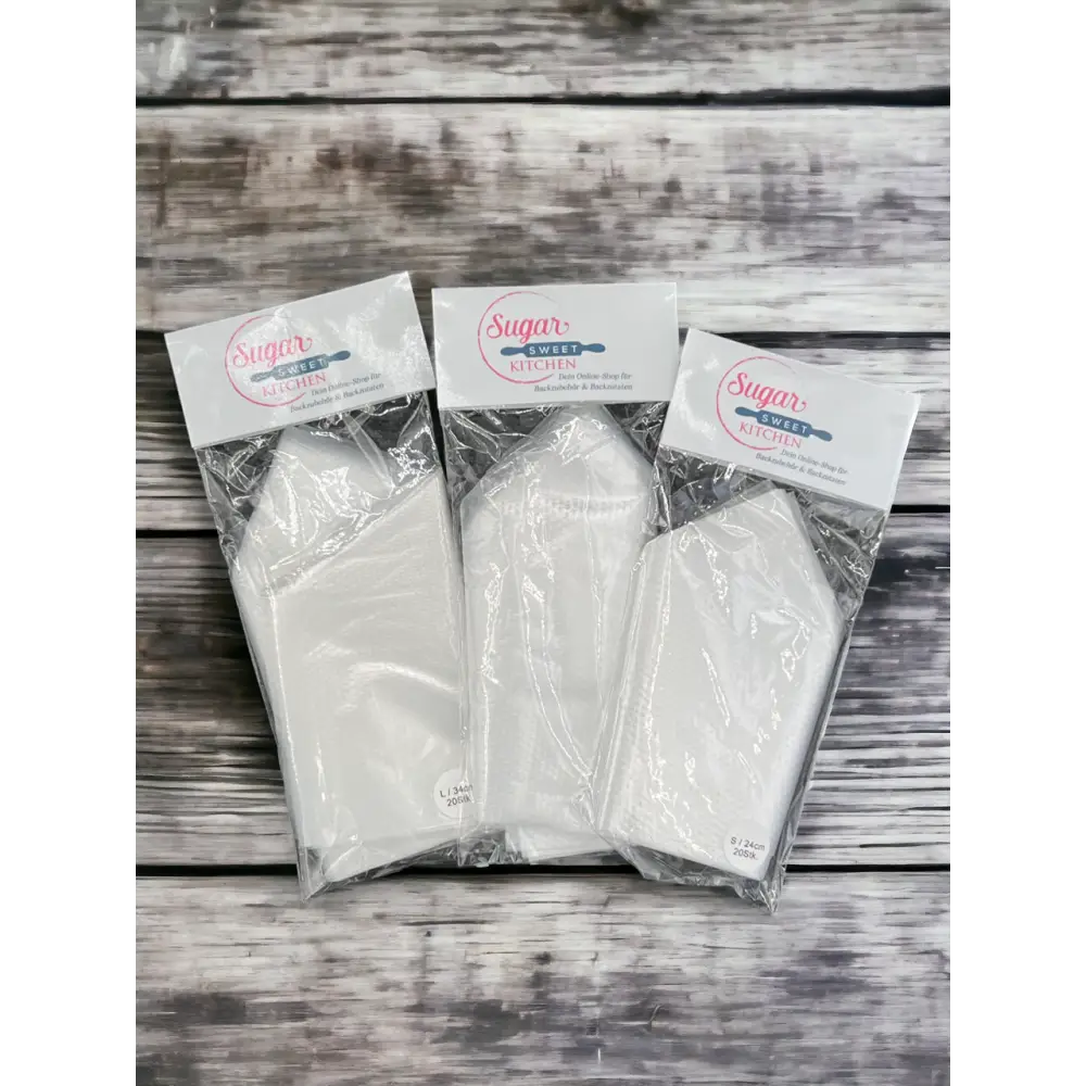 Einweg-Spritzsack Set / 20Stk - 3 Grössen - Tortendekoration Sugar Sweet Kitchen