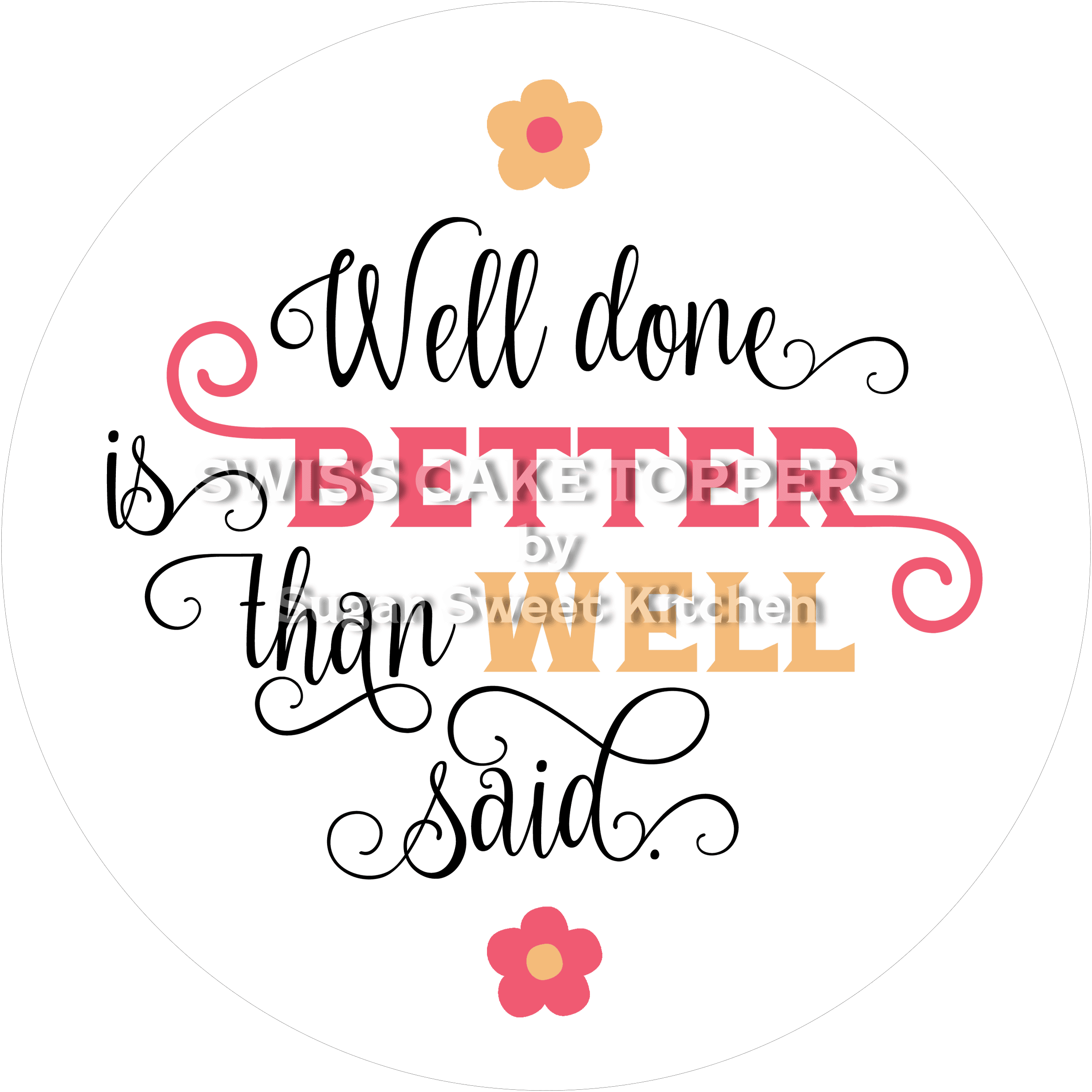 Einzigartiger Abschluss- & Prüfungs-Tortenaufleger7 - personalisierbar - Fondant- Torten- Cupcakeaufleger Sugar Sweet