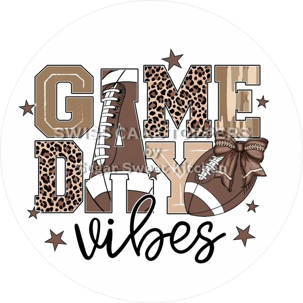 Einzigartiger Football-Tortenaufleger1 - personalisierbar - Fondant- Torten- & Cupcakeaufleger Sugar Sweet Kitchen