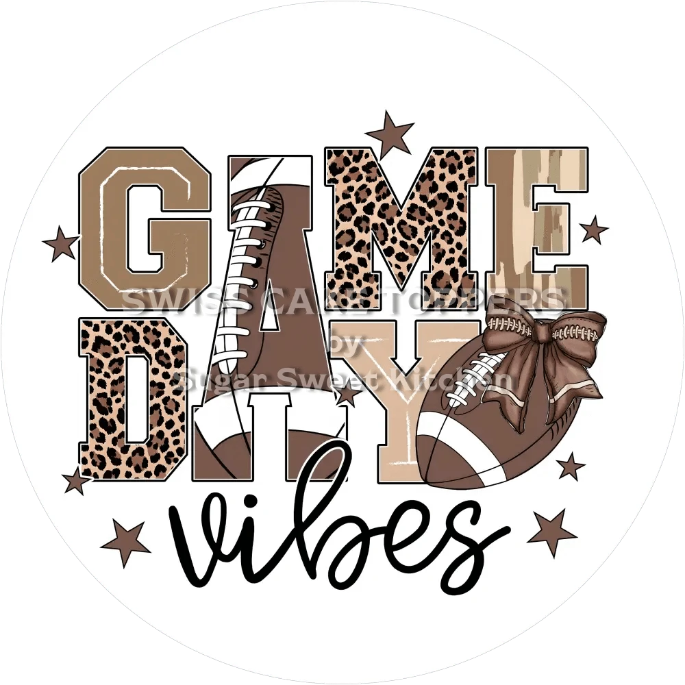 Einzigartiger Football-Tortenaufleger1 - personalisierbar - Fondant- Torten- & Cupcakeaufleger Sugar Sweet Kitchen