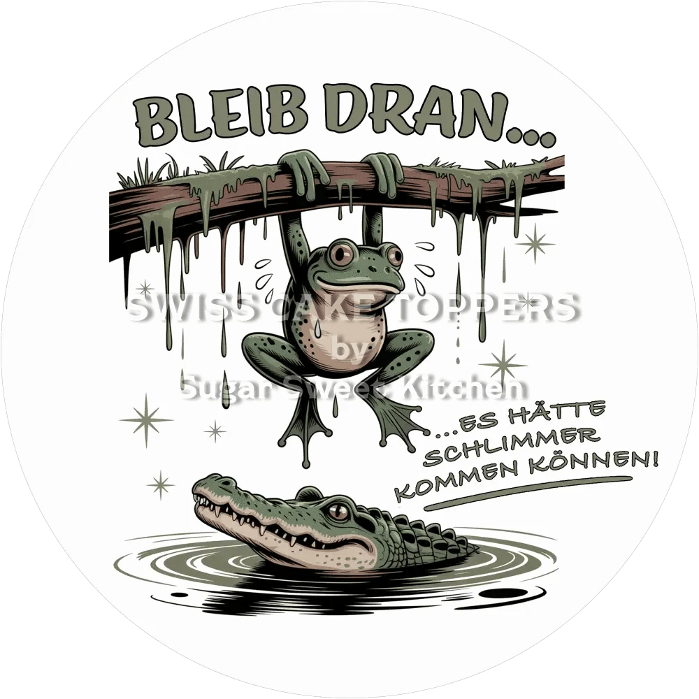 Einzigartiger Fun-Tortenaufleger1 - personalisierbar - Fondant- Torten- & Cupcakeaufleger Sugar Sweet Kitchen