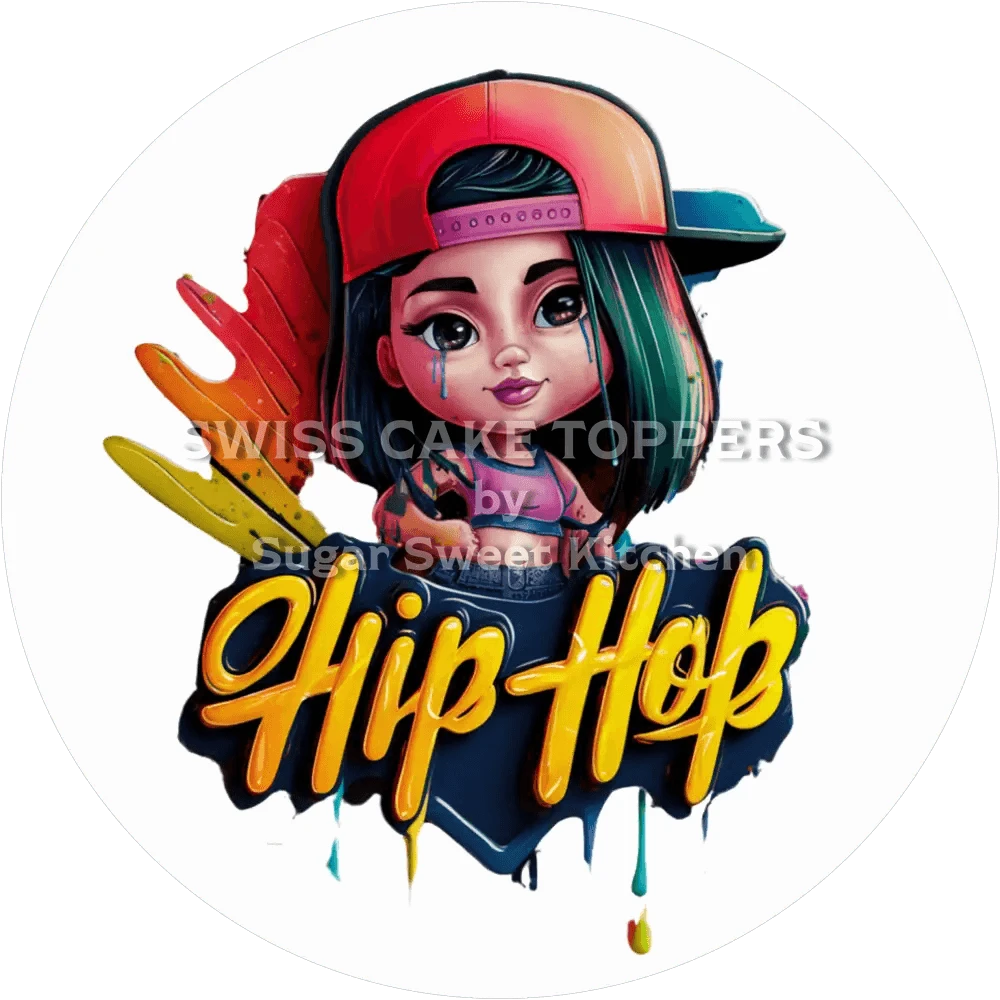 Einzigartiger Tanz-Tortenaufleger2 - personalisierbar - Fondant- Torten- & Cupcakeaufleger Sugar Sweet Kitchen