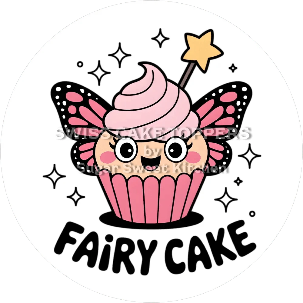 Entzückender-Tortenaufleger28- personalisierbar - Fondant- Torten- & Cupcakeaufleger Sugar Sweet Kitchen