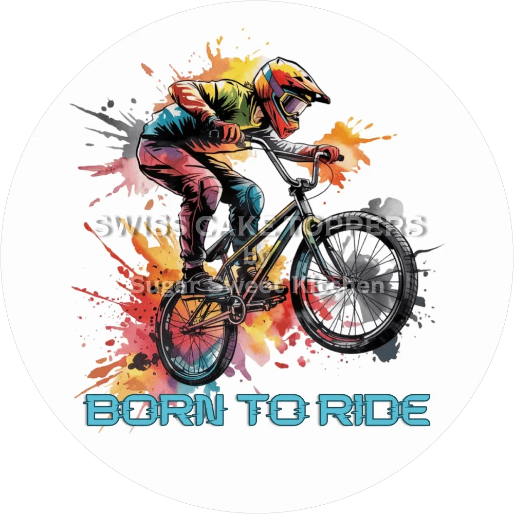 Exklusiver Radsport-Tortenaufleger4 - personalisierbar - Fondant- Torten- & Cupcakeaufleger Sugar Sweet Kitchen