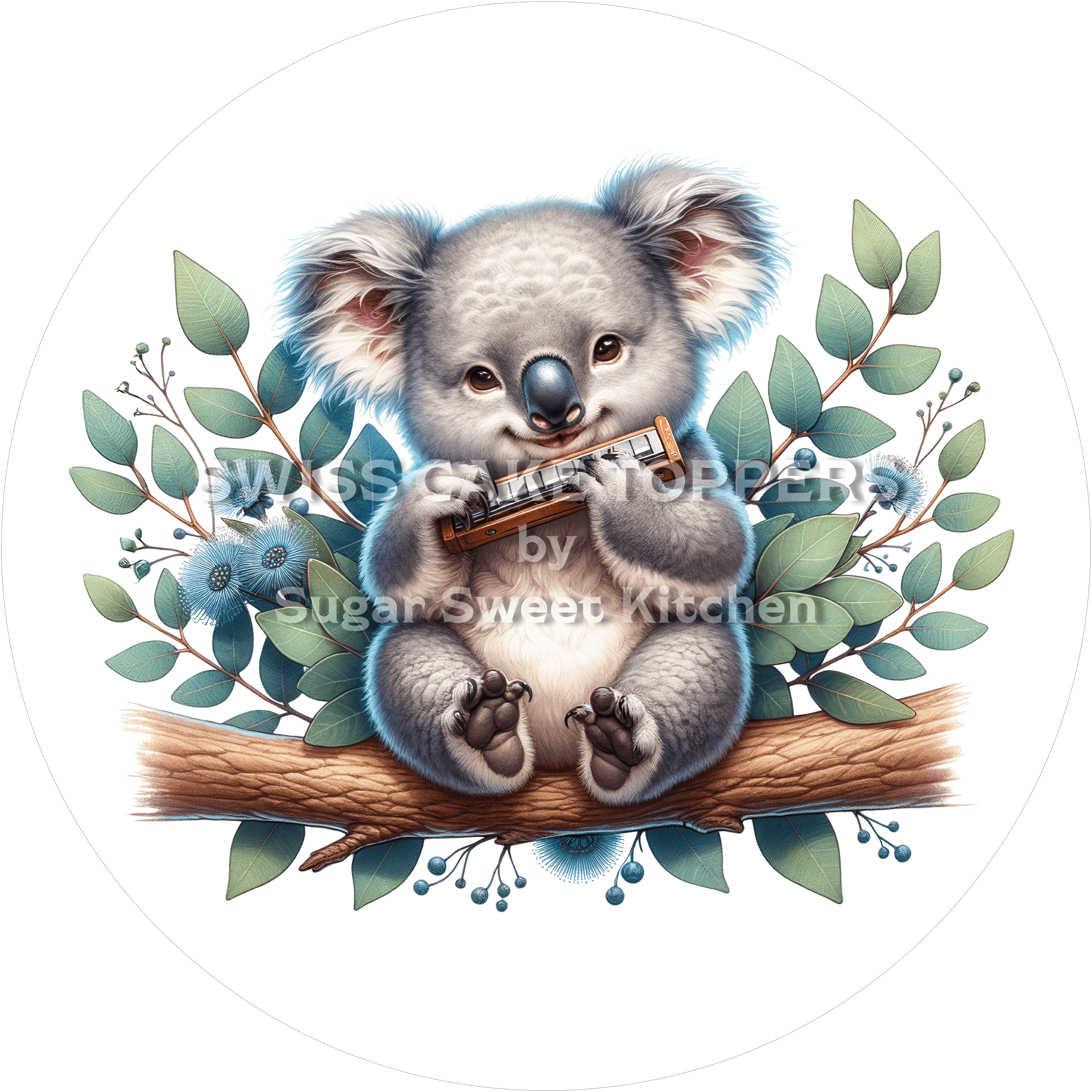 Fantastischer Tortenaufleger Musik22 - personalisierbar - Fondant- Torten- & Cupcakeaufleger Sugar Sweet Kitchen