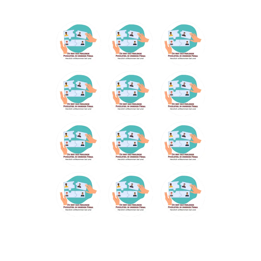 Fehlendes Puzzle-Teil - Tortenaufleger4 - Fondant- Torten- & Cupcakeaufleger Sugar Sweet Kitchen