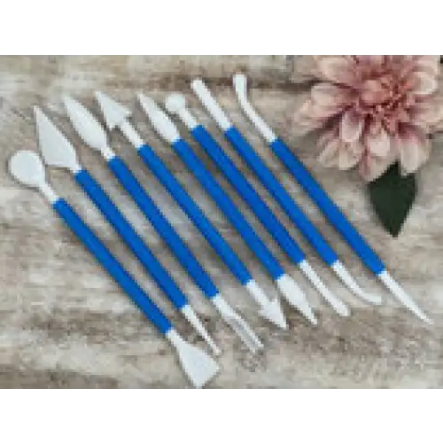 Fondant- & Marzipanwerkzeug-Set / 8tlg. - Tortendekoration Sugar Sweet Kitchen