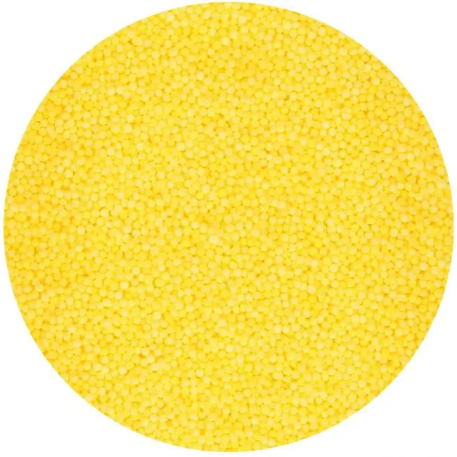 FunCakes Nonpareils Zuckerperlen Gelb / 80g - Sugar Sweet Kitchen