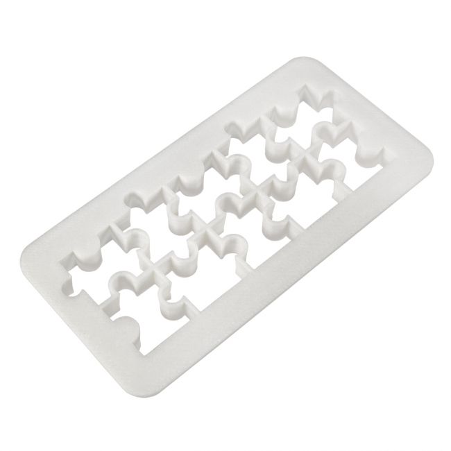 Geometric Multicutter ’Puzzle’ PME / 3tlg. - Tortendekoration Sugar Sweet Kitchen