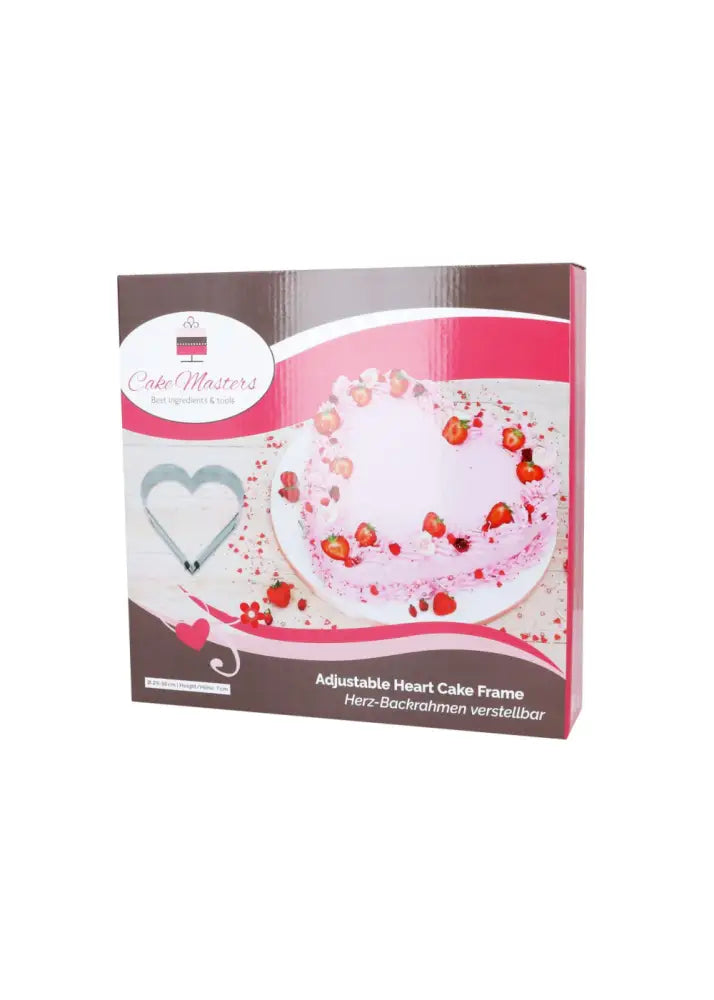 Herz-Backrahmen verstellbar / 29-38cm - Backrahmen Sugar Sweet Kitchen