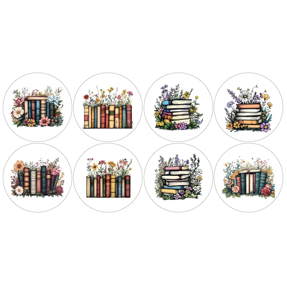 Hübsche Lesen-Cupcakes- & Dessertaufleger1 - personalisierbar - Fondant- Torten- Cupcakeaufleger Sugar Sweet Kitchen