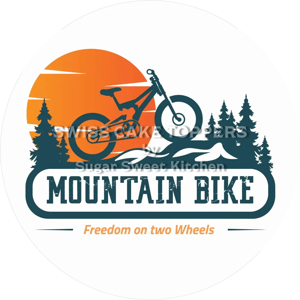 Individueller Radsport-Tortenaufleger5 - personalisierbar - Fondant- Torten- & Cupcakeaufleger Sugar Sweet Kitchen