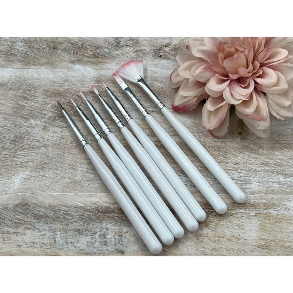 Kleines Pinselset / 7tlg. - Tortendekoration Sugar Sweet Kitchen