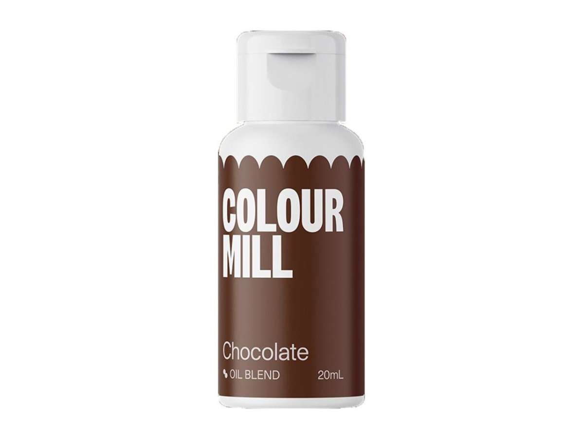 Lebensmittelfarbe Colour Mill Oil Blend / je 20ml - Chocolate - Lebensmittelfarben Sugar Sweet Kitchen