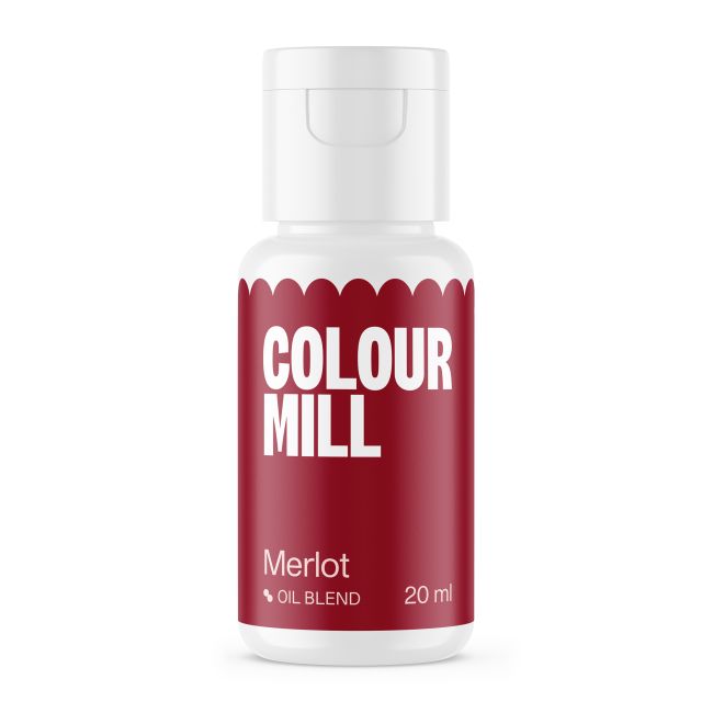 Lebensmittelfarbe Colour Mill Oil Blend / je 20ml - Merlot - Lebensmittelfarben Sugar Sweet Kitchen