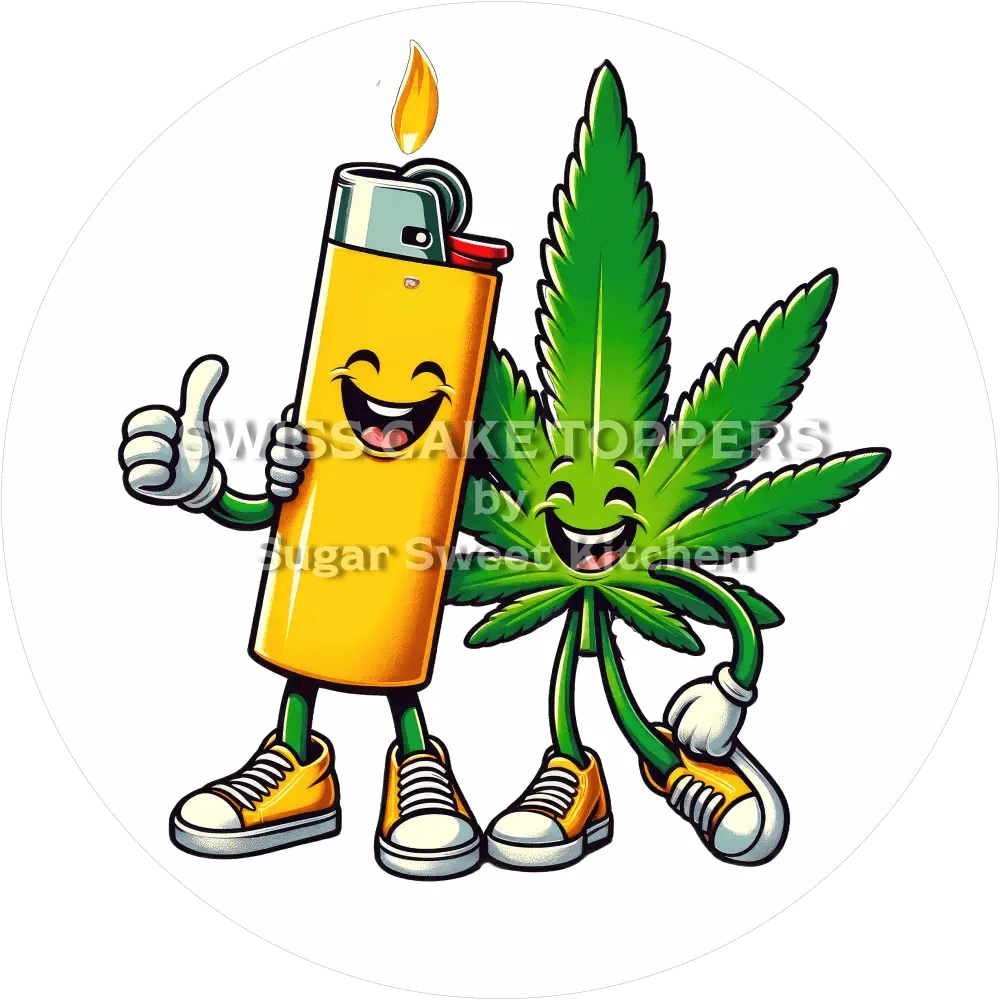 Lustiger-Tortenaufleger17 - personalisierbar - Fondant- Torten- & Cupcakeaufleger Sugar Sweet Kitchen