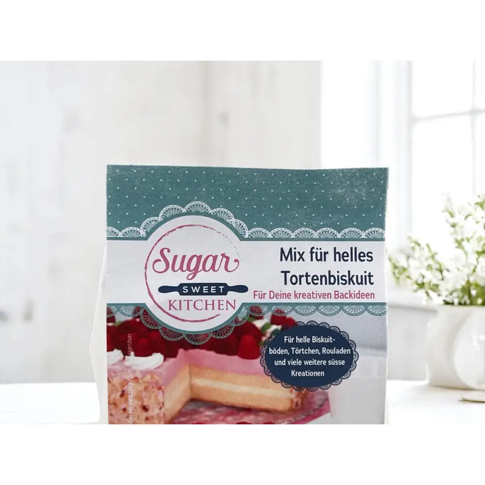 Mischung für helles Tortenbiskuit / extra luftig - Backmischung Sugar Sweet Kitchen