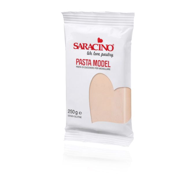 Modellierfondant Hautfarbe hell Saracino / 250g - Fondant Sugar Sweet Kitchen