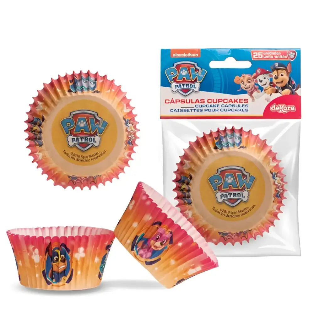 Muffinförmchen ’Paw Patrol’ / 25Stk. - Muffinbackform Sugar Sweet Kitchen