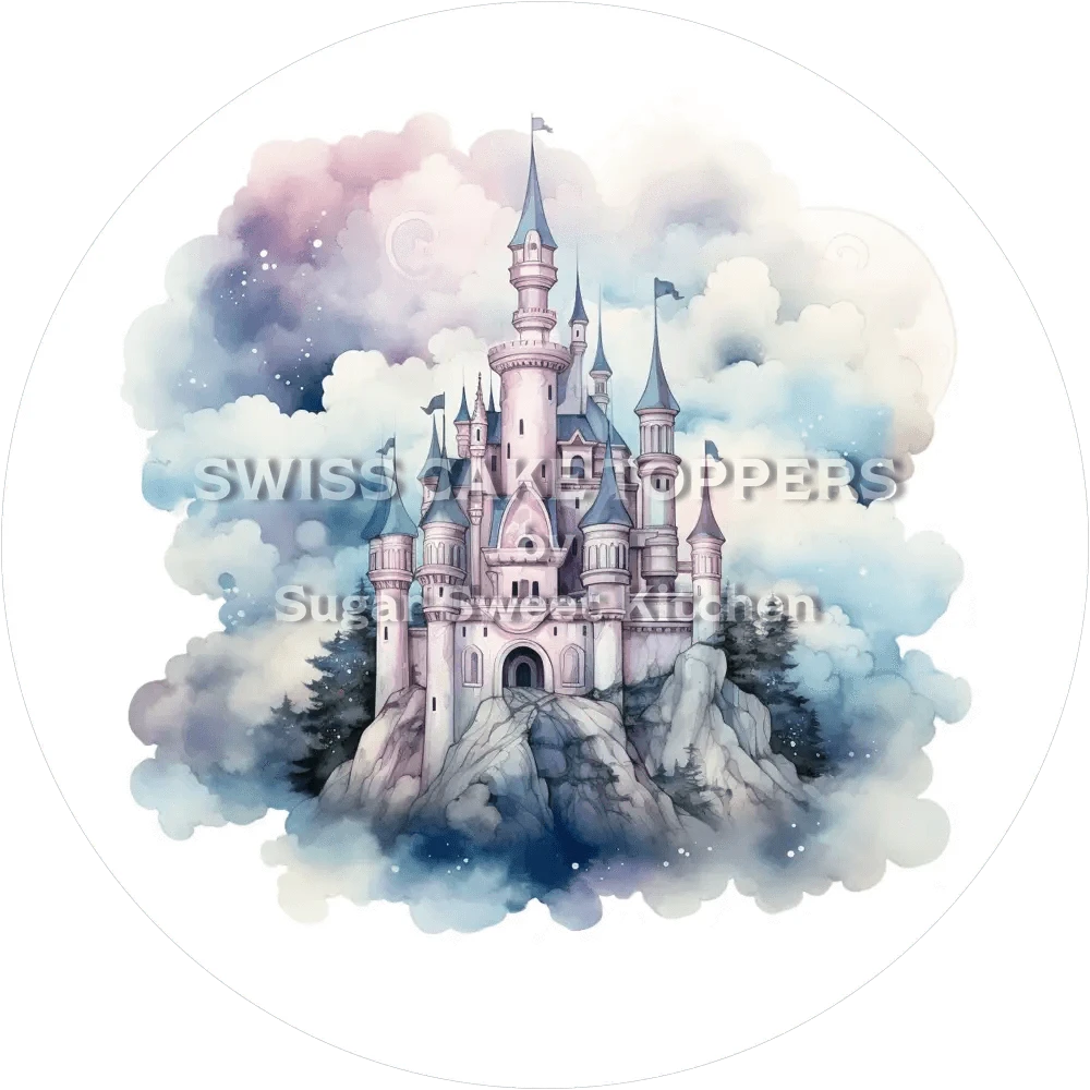 Mystischer Fantasy-Tortenaufleger1- personalisierbar - Fondant- Torten- & Cupcakeaufleger Sugar Sweet Kitchen