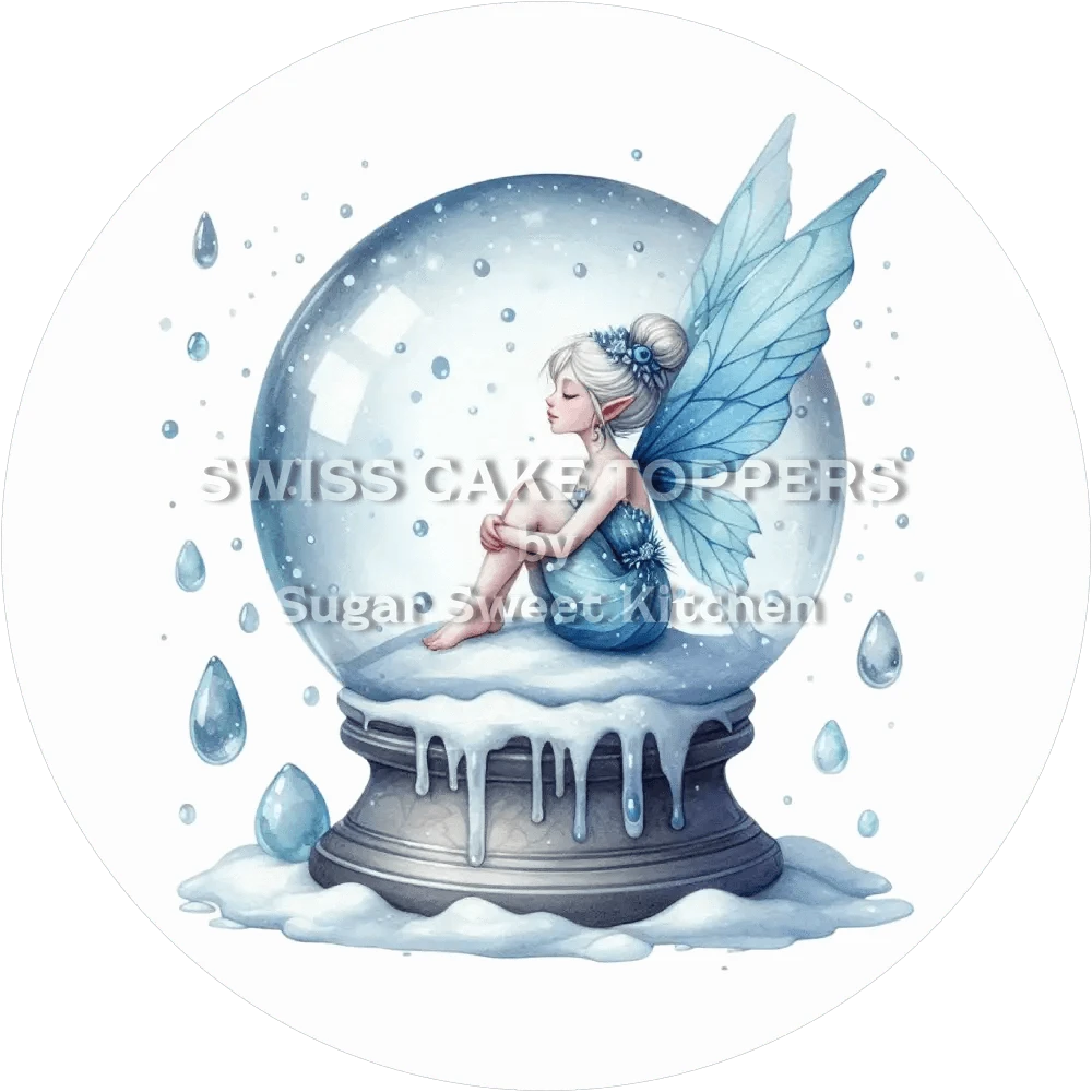 Mystischer Feen-Tortenaufleger8 - personalisierbar - Fondant- Torten- & Cupcakeaufleger Sugar Sweet Kitchen