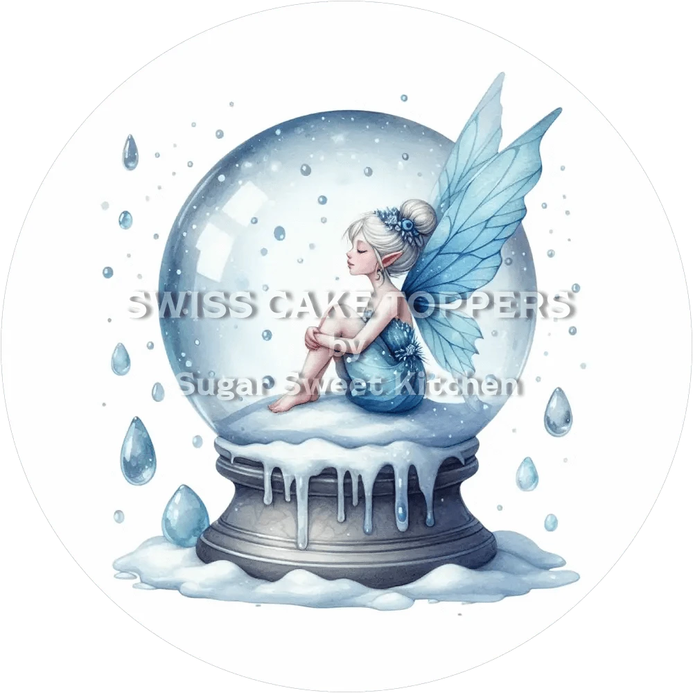 Mystischer Feen-Tortenaufleger8 - personalisierbar - Fondant- Torten- & Cupcakeaufleger Sugar Sweet Kitchen