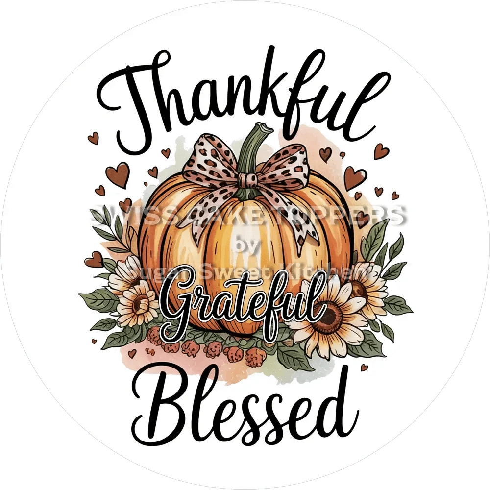 Origineller Herbst-Tortenaufleger4 - personalisierbar - Fondant- Torten- & Cupcakeaufleger Sugar Sweet Kitchen