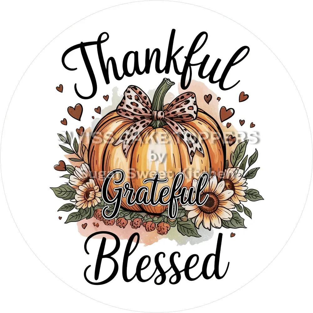 Origineller Herbst-Tortenaufleger4 - personalisierbar - Fondant- Torten- & Cupcakeaufleger Sugar Sweet Kitchen