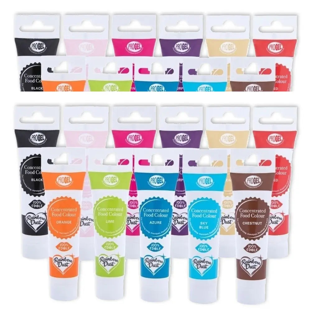 Rainbow Dust ProGel - Gelfarben / je 25g - wähle eine Farbe - Lebensmittelfarben Sugar Sweet Kitchen