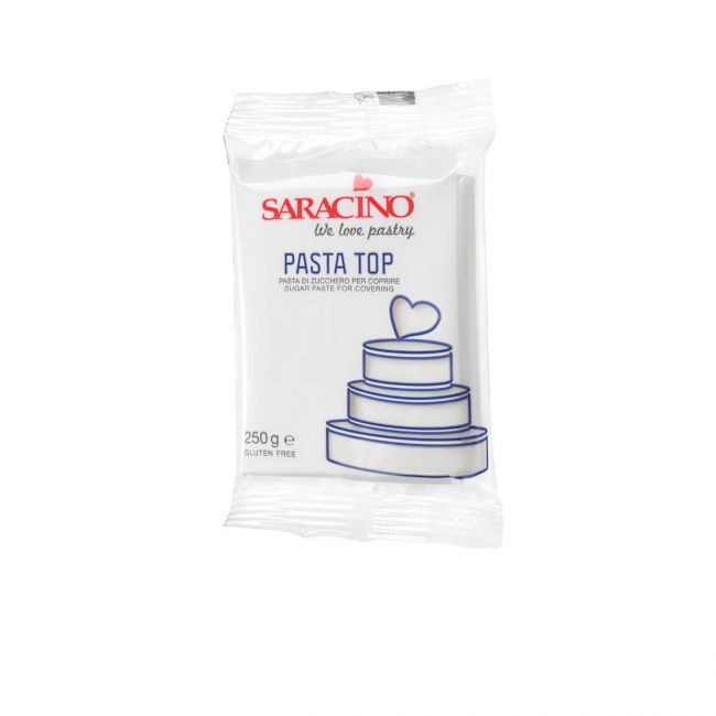 Rollfondant Weiss Saracino / 250g - Fondant Sugar Sweet Kitchen