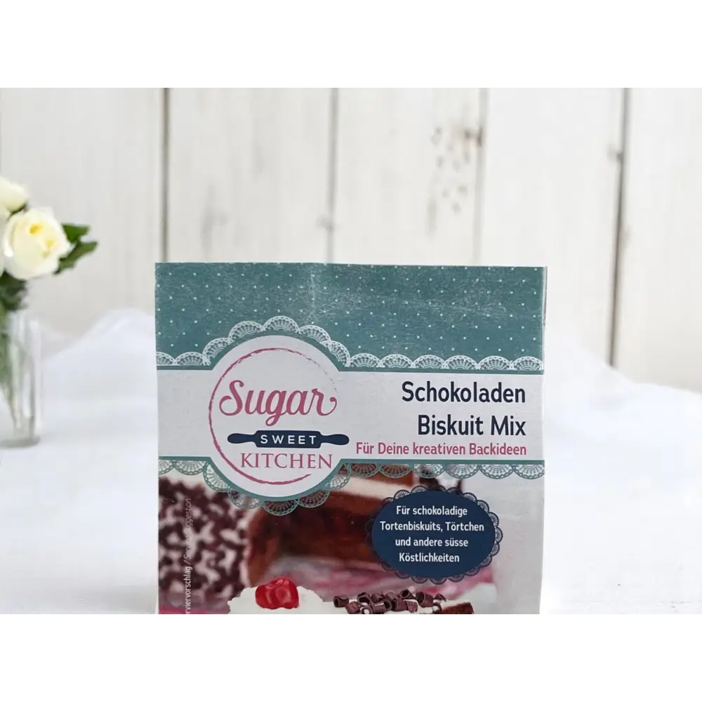Schokoladen Biskuit Mischung / extra luftig - Backmischung Sugar Sweet Kitchen