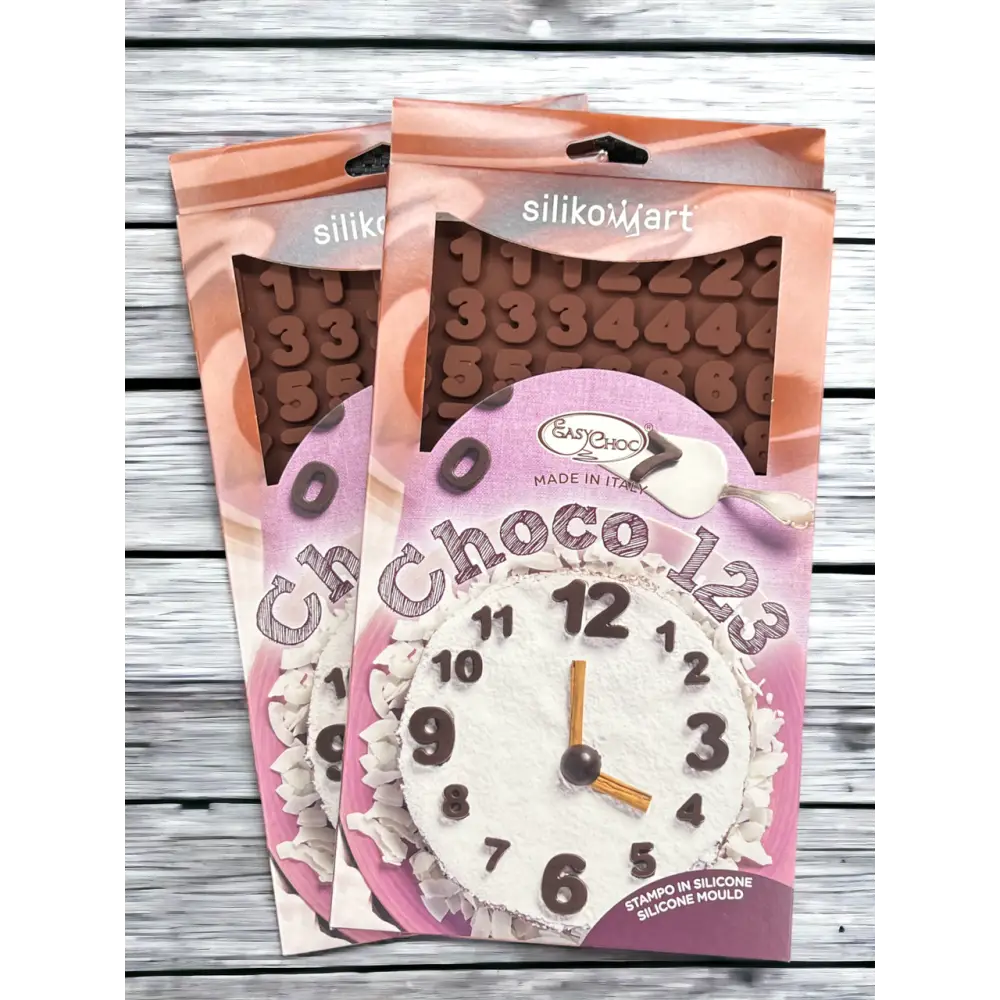 Silikomart Zahlenform - Schokoladenform Sugar Sweet Kitchen