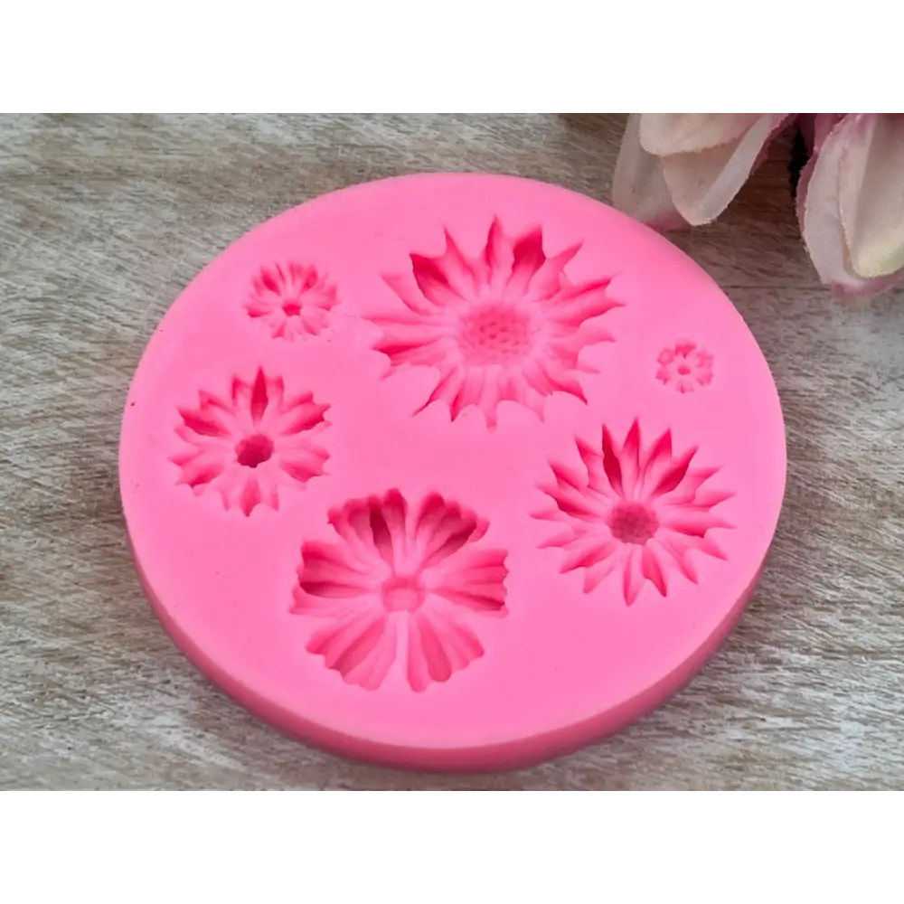 Silikonform Margeriten / 7cm - Silikonformen Sugar Sweet Kitchen