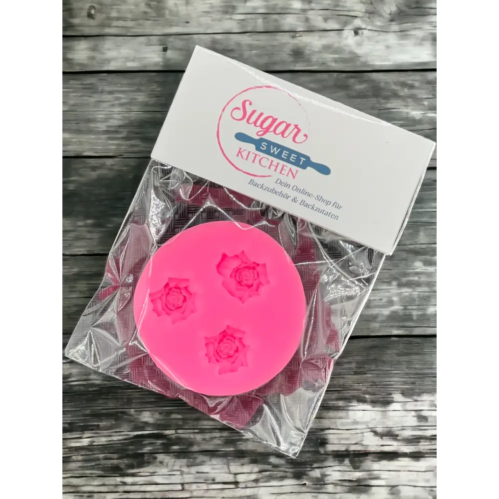 Silikonform Rosen klein / 5cm - Silikonformen Sugar Sweet Kitchen
