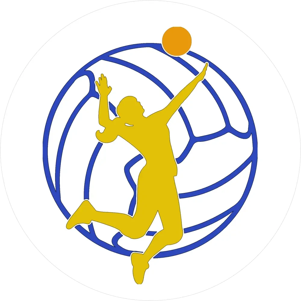 Sportlicher Volleyball-Tortenaufleger11 - personalisierbar - Fondant- Torten- & Cupcakeaufleger Sugar Sweet Kitchen