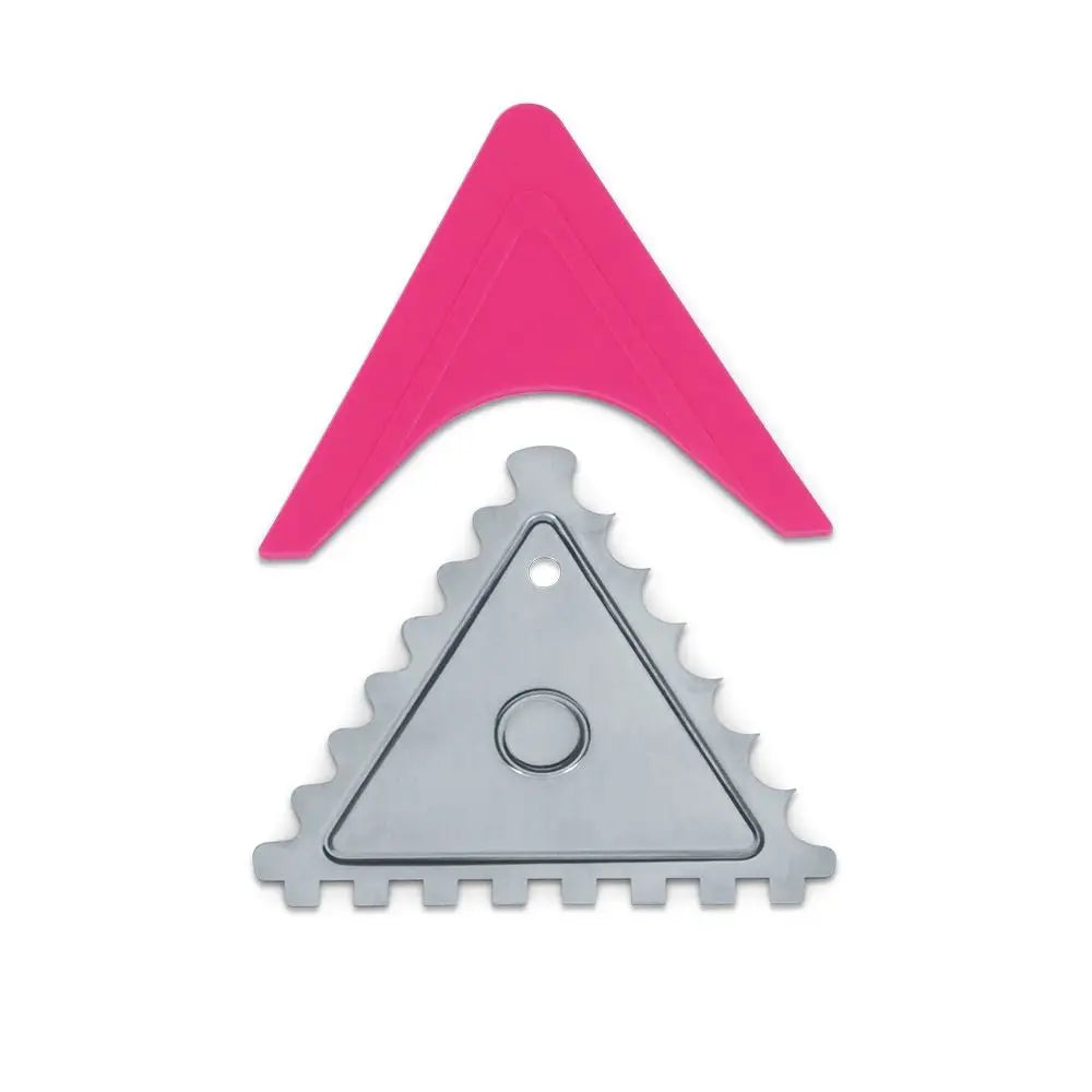 Städter Dekorationsspachtel ’Welle’ 3in1 / 2tlg. - Tortendekoration Sugar Sweet Kitchen