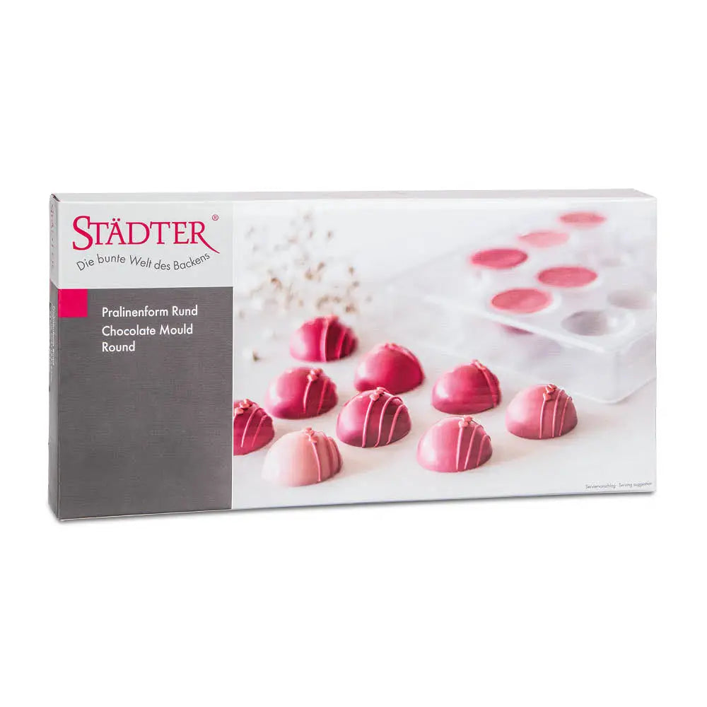 Städter Pralinenform ’Rund’ - Schokoladenform Sugar Sweet Kitchen