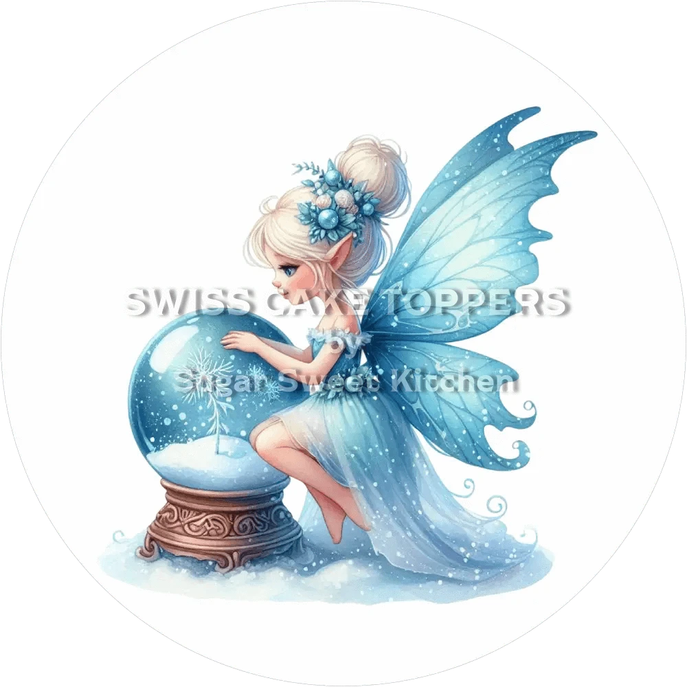 Süsser Feen-Tortenaufleger6 - personalisierbar - Fondant- Torten- & Cupcakeaufleger Sugar Sweet Kitchen