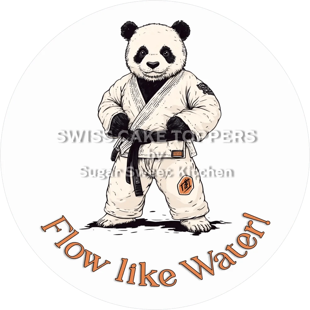 Süsser Judo-Tortenaufleger11 - personalisierbar - Fondant- Torten- & Cupcakeaufleger Sugar Sweet Kitchen