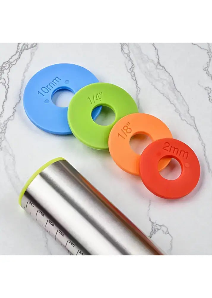 Teigroller Edelstahl verstellbar - Sugar Sweet Kitchen