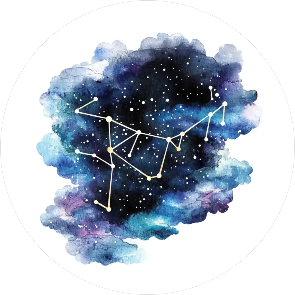 Toller Astrologie-Tortenaufleger3 - personalisierbar - Fondant- Torten- & Cupcakeaufleger Sugar Sweet Kitchen